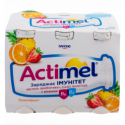 Продукт кисломолочный Actimel мультифрукт 1,5% 100г