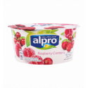 Йогурт соєвий Alpro з малиною та журавлиною 150г