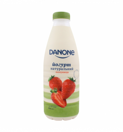 Йогурт Danone Клубника питьевой 1.5% 800г