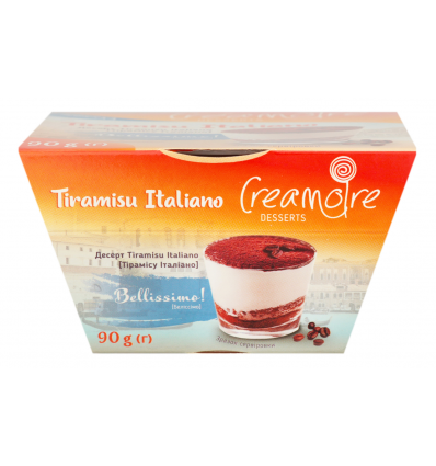Десерт Creamoire Tiramisu Italiano 90г