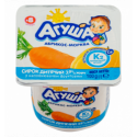 Творожок Агуша абрикос-морковь для детей от 8 мес 3,9% 100г