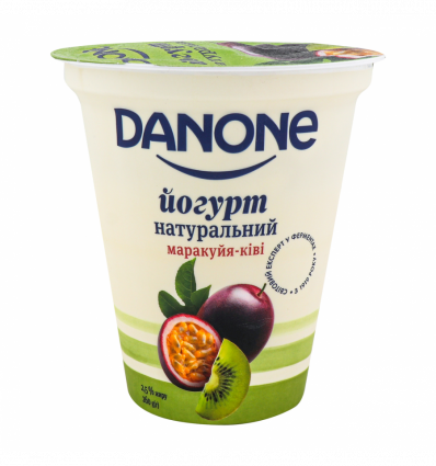 Йогурт Danone Маракуйя-киви 2.5% 260г