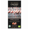 Шоколад Cachet Organic с карамелью и солью молочной 100г