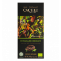 Шоколад Cachet Organic чорний 100г