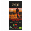 Шоколад Cachet Organic чорний з лісовими ягодами 100г