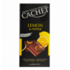 Шоколад Cachet чорний зі смаком лимону та чорним перцем 100г