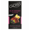 Шоколад Cachet чорний зі смаком ожини та імбиру 100г