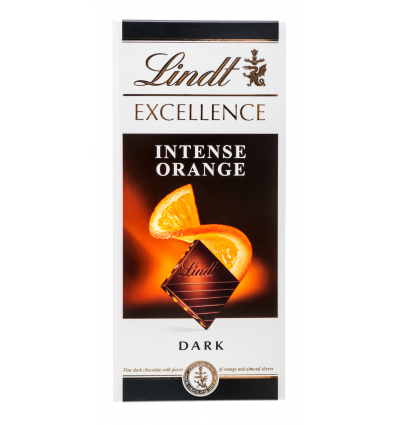 Шоколад Lindt Excellence темный со вкусом апельсина 100г