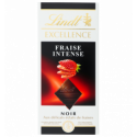 Шоколад Lindt Excellence темный со вкусом клубники 100г