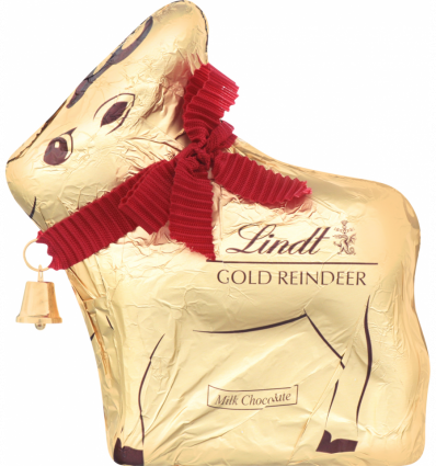 Шоколад Lindt Gold reindeer молочный 100г