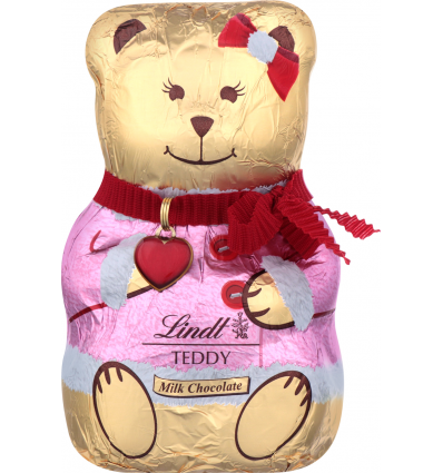 Шоколад Lindt Teddy молочний швейцарський 100г