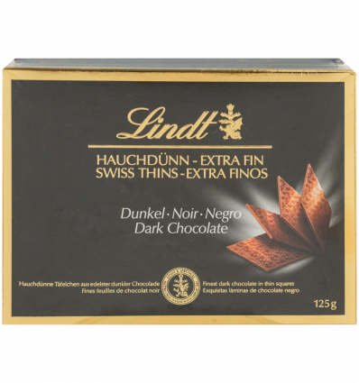 Шоколад Lindt темный 125г