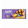 Шоколад Milka молочний з солоним крекером Тук 87г