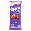 Шоколад Milka молочний з цілим мигдалем 90г