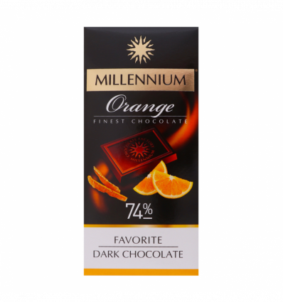 Шоколад Millennium Favorite Orange черный 100г