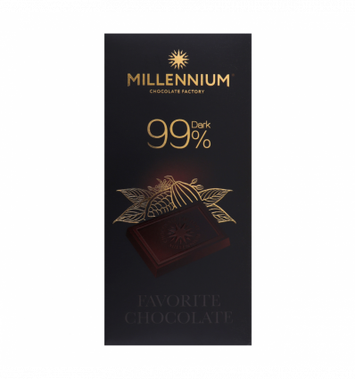 Шоколад Millennium Favorite черный 99% 100г