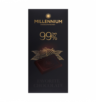 Шоколад Millennium Favorite чорний 99% 100г