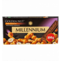 Шоколад Millennium Gold черный с целыми лесными орехами 100г