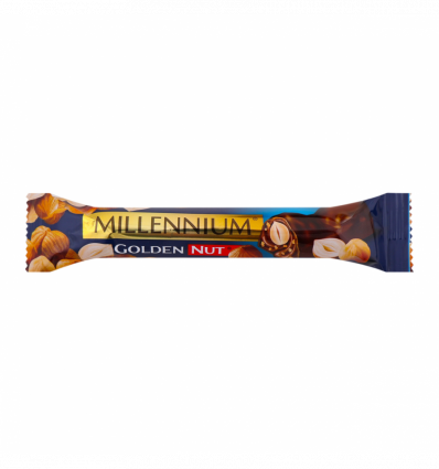 Шоколад Millennium Golden Nut молочний лісові горіхи 40г