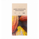 Шоколад Millennium Со стевией черный 54% 100г