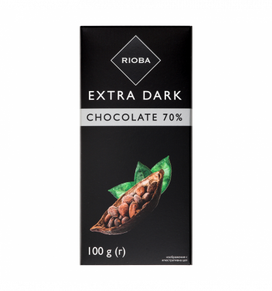 Шоколад Rioba экстра 70% 100гр