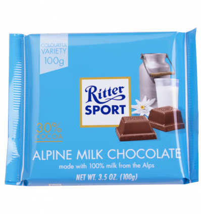 Шоколад Ritter Sport молочный 100г