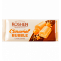 Шоколад Roshen Bubble белый карамельный пористый 85г