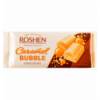 Шоколад Roshen Bubble білий карамельний пористий 85г