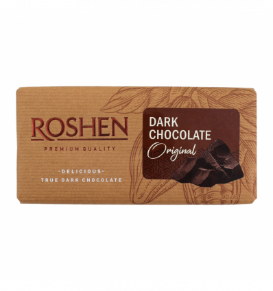 Шоколад Roshen Original черный 90г