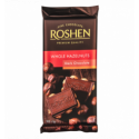 Шоколад Roshen экстрачерный с целыми лесными орехами 90г