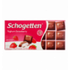 Шоколад Schogetten молочний з полунично-йогуртов начинк 100г