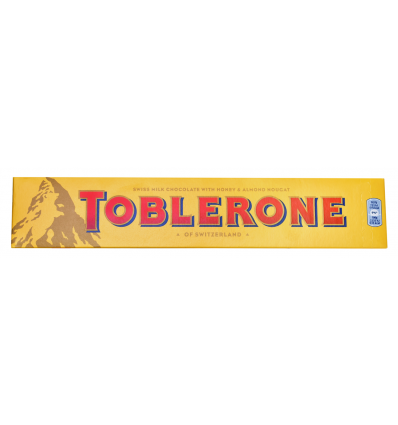 Шоколад Toblerone молочний з хрустким мигдалем 360г