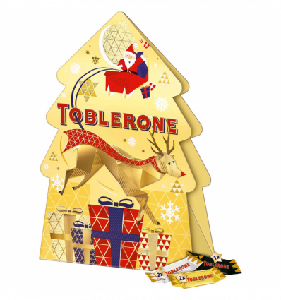 Шоколад Toblerone Різдвяна ялинка 144г