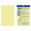 Кольоровий папір BUROMAX PASTEL жовтий А4 80г/м² 20 аркушів ( BM.2721220E-08 )