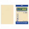 Кольоровий папір BUROMAX PASTEL кремовий А4 80г/м² 20арк (BM.2721220E-49)
