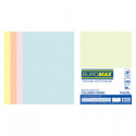 Цветная бумага BUROMAX PASTEL ассорти А4 80г/м² 250л (BM.27212250-99)
