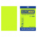 Кольоровий папір BUROMAX NEON зелений А4 80г/м² 20 аркушів ( BM.2721520E-04 )