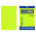Цветная бумага BUROMAX NEON зеленая А4 80г/м² 20л (BM.2721520E-04)