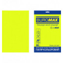 Кольоровий папір BUROMAX NEON жовтий А4 80г/м² 20арк (BM.2721520E-08)