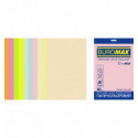 Кольоровий папір BUROMAX PASTEL+NEON EUROMAX асорті А4 80г/м² 20арк (BM.2721720E-99)