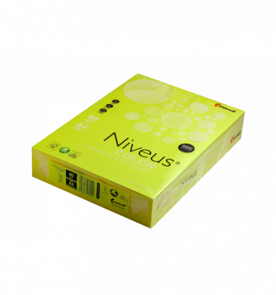 Кольоровий папір NIVEUS NEOGB жовтий А4 80г/м² 500арк (A4.80.NVN.NEOGB.500)