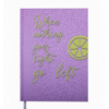 Щоденник недатований BUROMAX FATTORE, A5, фіолетовий