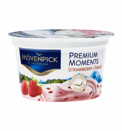 Йогурт Mövenpick Premium Moments Клубника 5% 100г