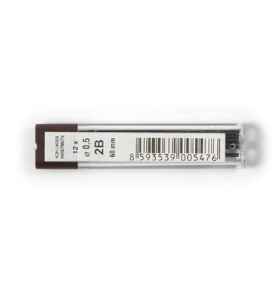 СТРИЖЕНЬ для механічних олівців 0.5 мм 2В KOH-І-NOOR