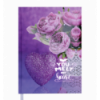 Щоденник недатований ROMANTIC, A5, фіолетовий