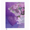 Ежедневник недатированный ROMANTIC, A5, фиолетовый ( BM.2040-07 )