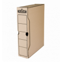 Бокс для архівації R-Kive Basics 80 мм, 650 аркушів А4, крафт ( f.91402 )