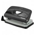 Діркопробивач Axent Exact-2 3910-01-A, металевий корпус, 10 аркушів, чорний ( 3910-01-A )