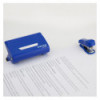 Діркопробивач пластиковий Delta D3610-02, 10 аркушів, синій