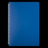 Зошит для нотаток CLASSIC, А4, 80 арк., клітинка, пласт. обкл., синій ( BM.2446-002 )